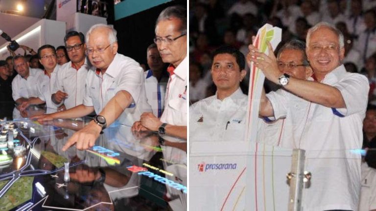 “Asalkan baik untuk rakyat kita buat,” Najib imbau pelancaran projek LRT3