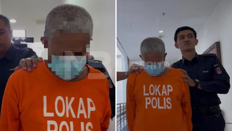 Pesara dipenjara 33 tahun, 14 sebatan lepas mengaku salah rogol cucu