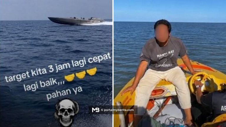 Tular sindiket bawa PATI guna bot laju, caj RM1,500 seorang