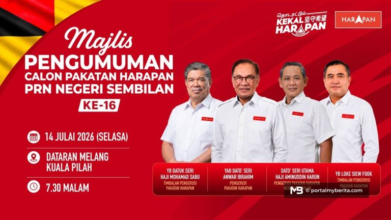 PH umum calon PRN Negeri Sembilan malam esok