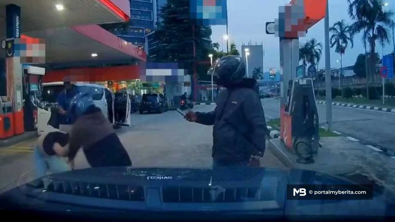 YouTuber bola sepak diserang ketika isi angin tayar, polis buru dua suspek