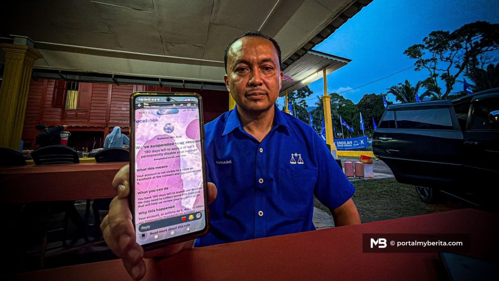 Suhaimi dakwa akaun media sosial digantung 180 hari di penghujung kempen
