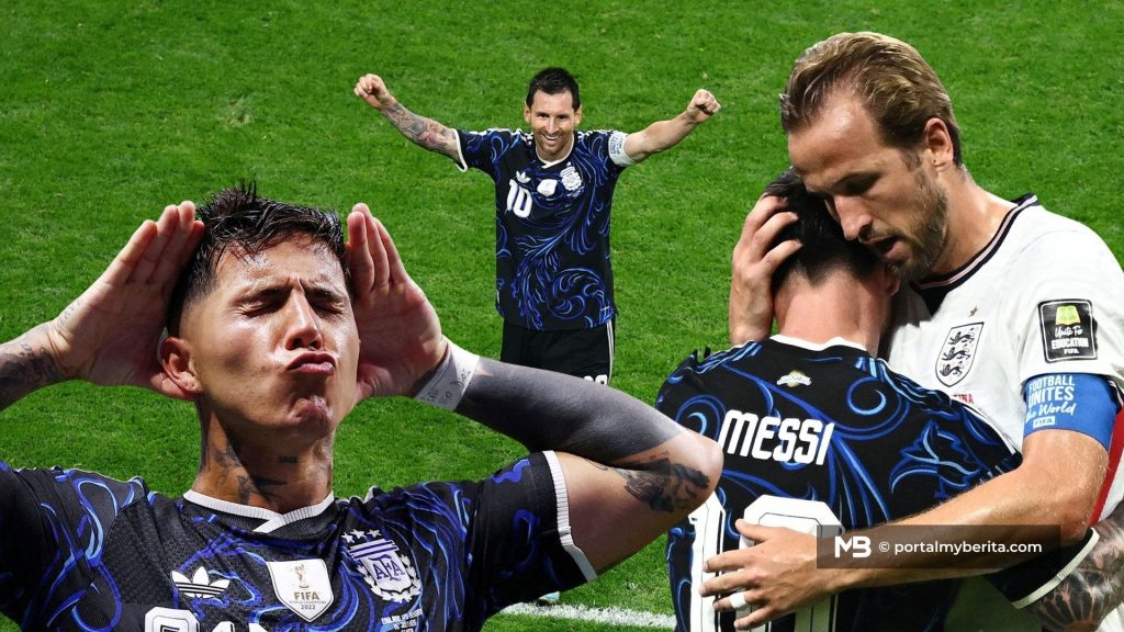 Messi cetus kebangkitan Argentina, England tumbang di ambang ‘final’