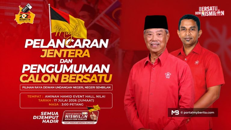 Bersatu umum calon petang Jumaat