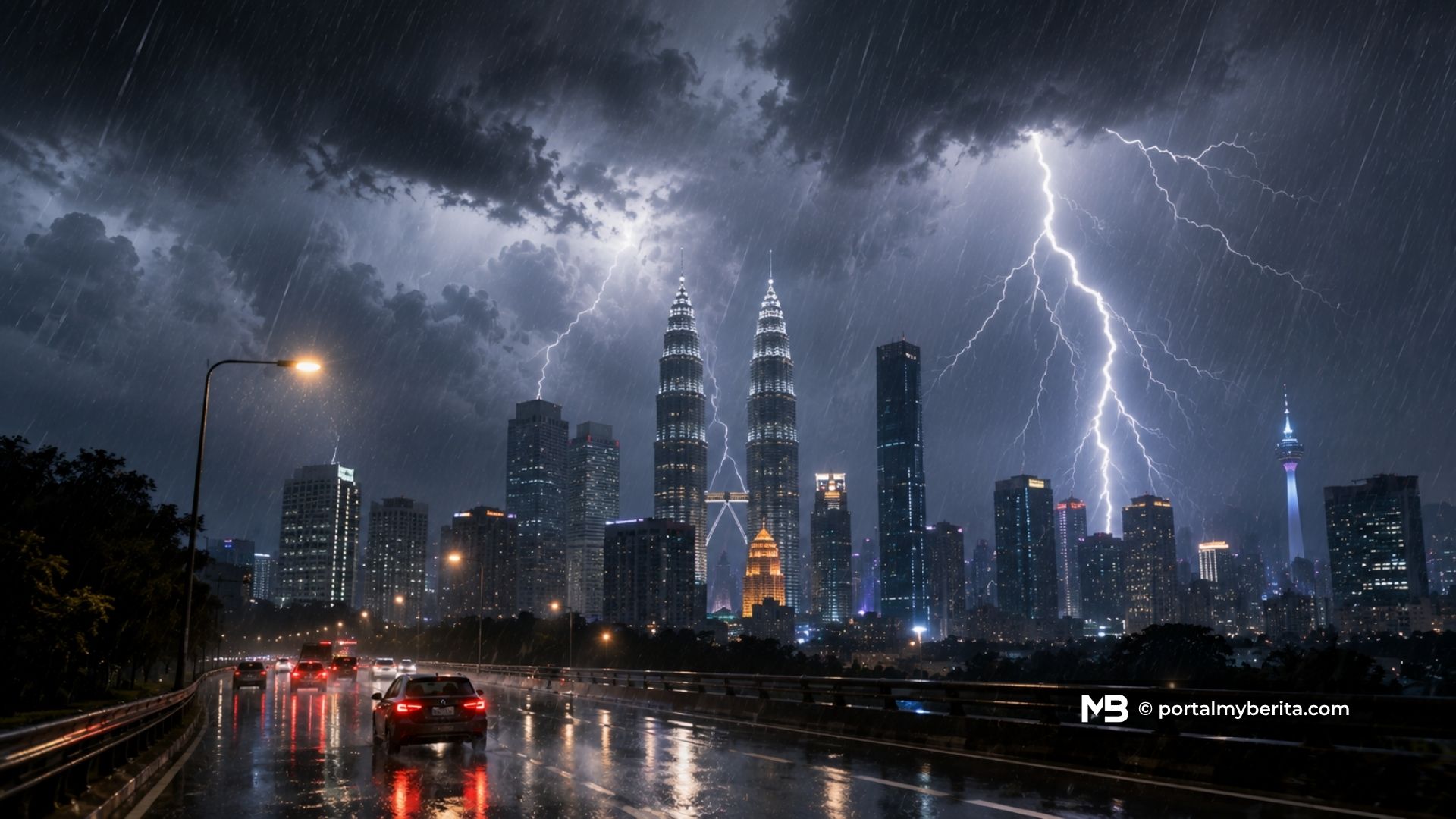 Negeri Sembilan, Melaka, Johor antara negeri dijangka dilanda ribut petir petang ini