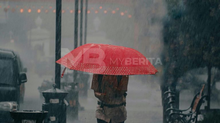 Hujan lebat di Negeri Sembilan, Johor dan Melaka hingga tengah hari