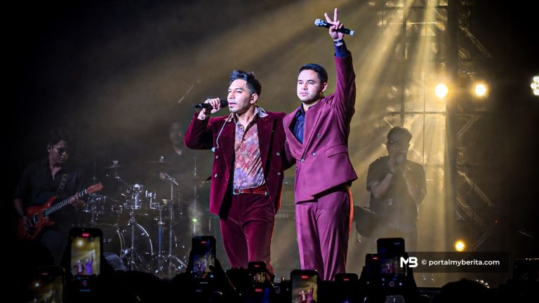 5,000 peminat ‘galau’ dalam konsert Rumah Hati Nadhif, Fabio