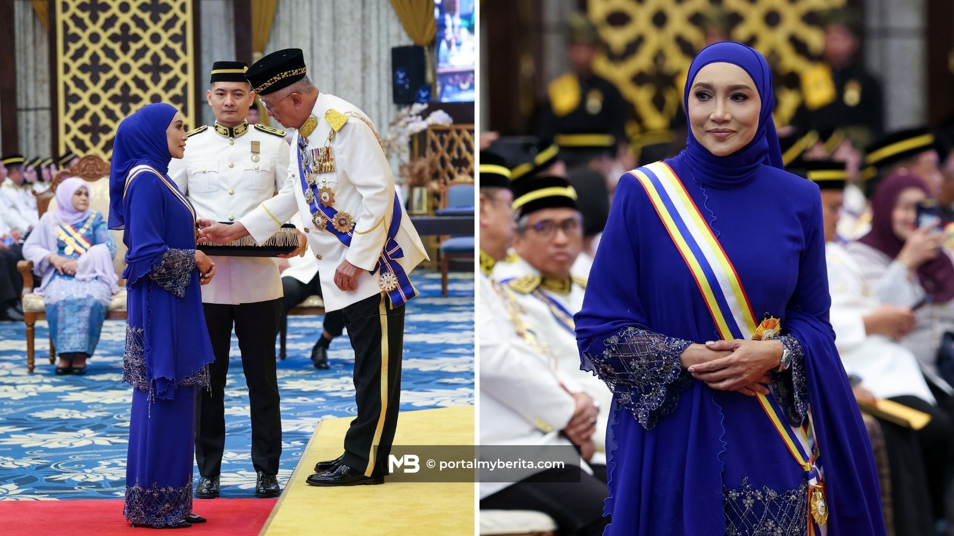“Mak, ayah tak sempat tengok”, Ziana Zain sebak terima gelaran Datuk
