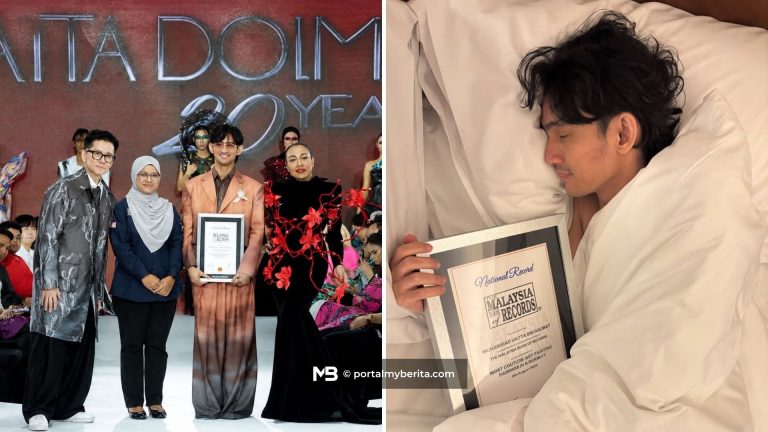 Hatta Dolmat cipta sejarah, gabungan seni dan couture raih pengiktirafan MBOR