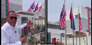 Bendera Johor, Jalur Gemilang dipasang terbalik, ADUN Kota Iskandar gesa tindakan tegas
