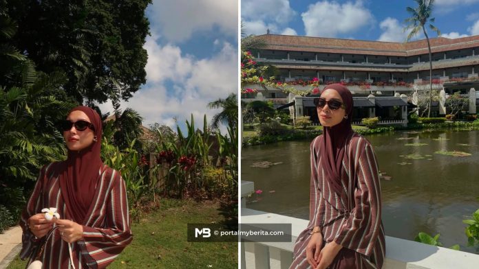 Tampil anggun berhijab, peminat titip doa buat Zahirah 