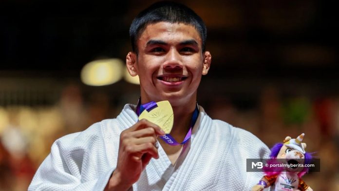 Amir Daniel 'king' baharu judo Komanwel