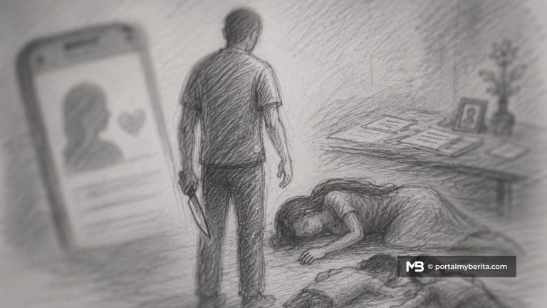 Suami bunuh isteri, dua anak lepas terjerat 'love scam' RM260,000