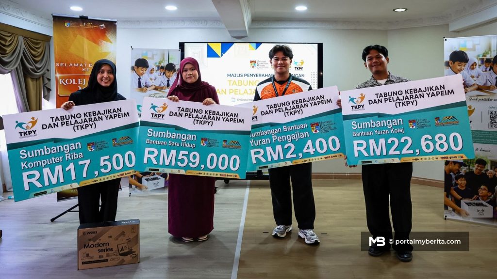 104 pelajar UKM disantuni, TKPY salur bantuan lebih RM100,000