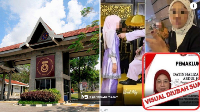 Wanita tular di media sosial bukan staf UTM