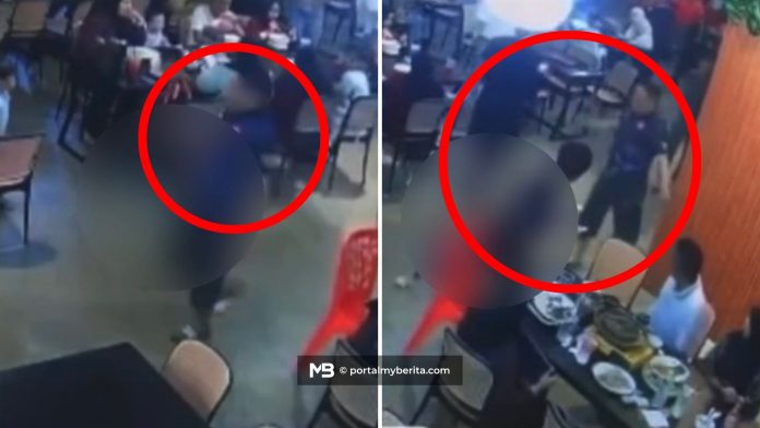 Kanak-kanak disepak hingga terlentang, polis buru lelaki dalam video tular