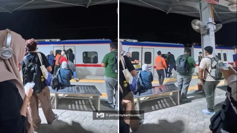 Petugas gaduh dengan penumpang di Stesen Labu bukan kakitangan KTMB