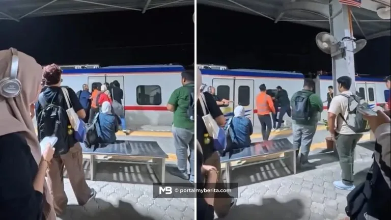 Petugas gaduh dengan penumpang di Stesen Labu bukan kakitangan KTMB