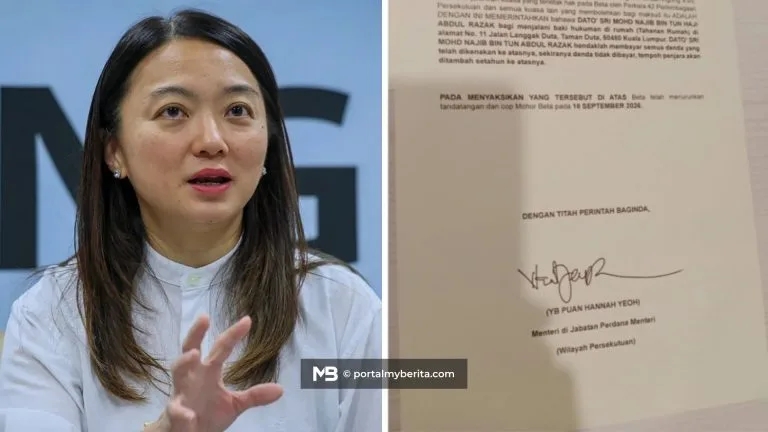 Hannah Yeoh nafi tandatangan dokumen tahanan rumah Najib