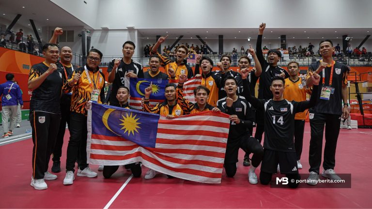 36 tahun penantian, Malaysia tumbangkan Thailand raih emas sepak takraw