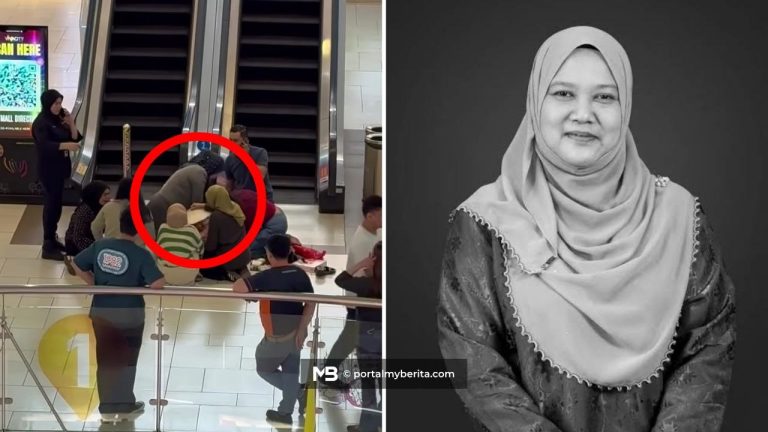 Guru besar rebah dalam pusat beli-belah, diberi ‘CPR’ sebelum meninggal dunia