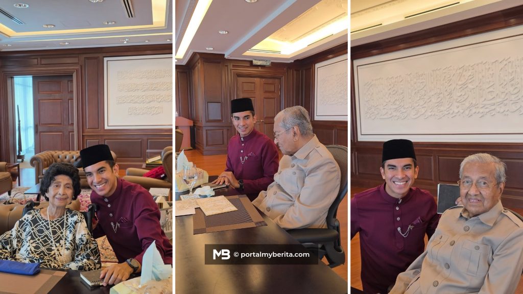 “Tetamu paling senior dalam senarai” , Syed Saddiq hantar sendiri kad kahwin kepada Tun M