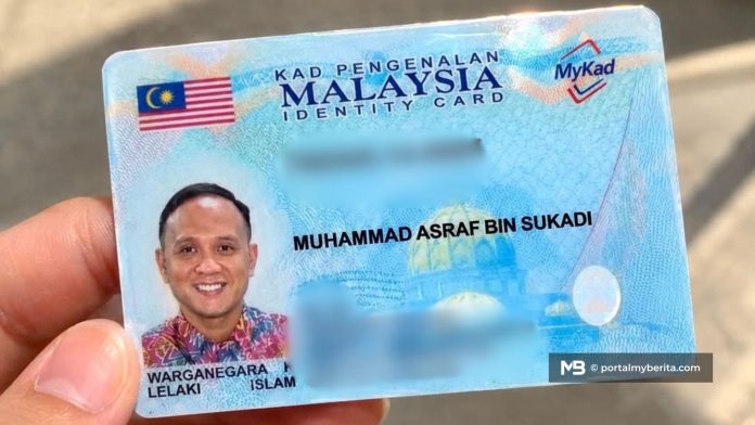 Satu Malaysia kenal, wajah Asraf Sukadi pada MyKad baharu curi tumpuan netizen