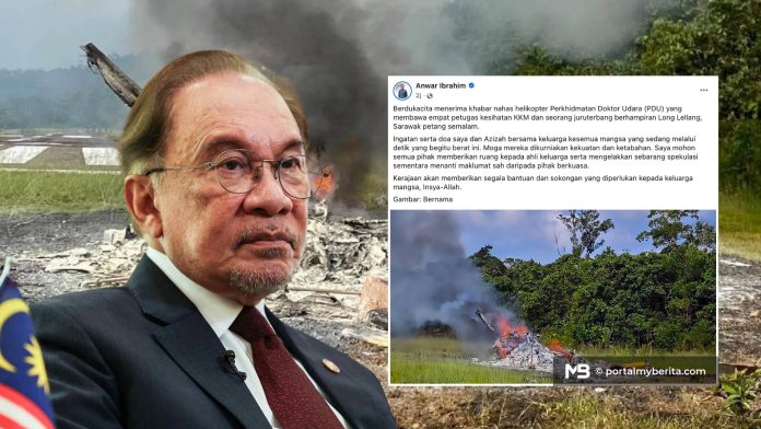 Anwar minta hentikan spekulasi, beri ruang kepada keluarga mangsa nahas PDU