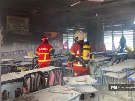 Bilik darjah hangus 100 peratus, Murid SK Setia Alam selamat