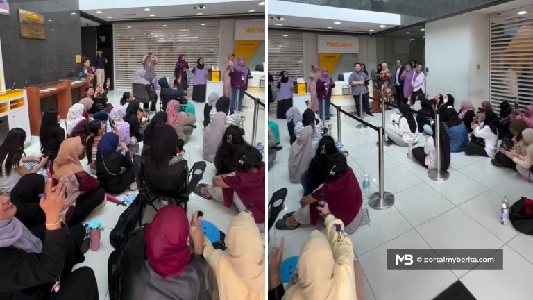 ARMY ‘serbu’ Maybank, suasana bertukar macam mini konsert BTS