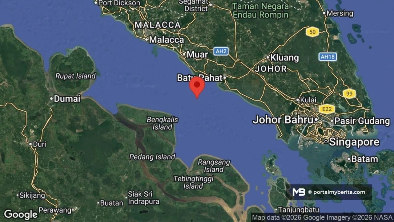 Gegaran rentas negeri susulan gempa 4.4 di Batu Pahat