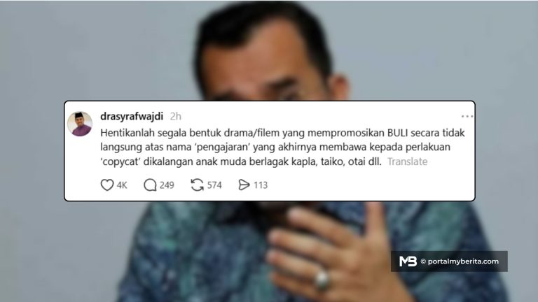 “Hentikanlah”, Asyraf Wajdi tegur kandungan drama promosi buli