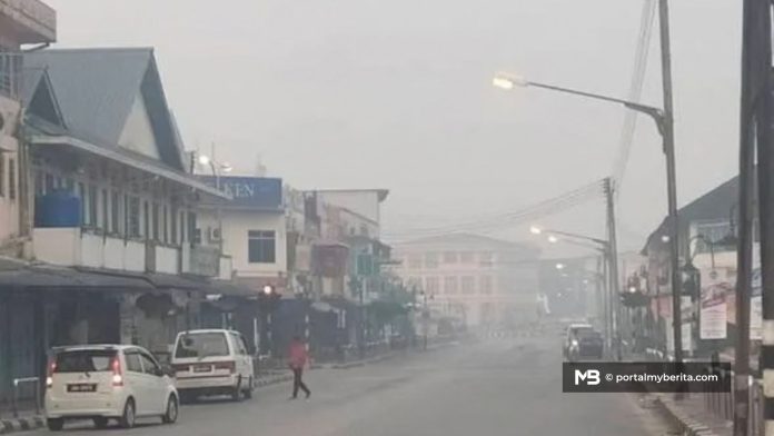 Jerebu Sarawak beransur pulih, Sri Aman catat penurunan paling ketara