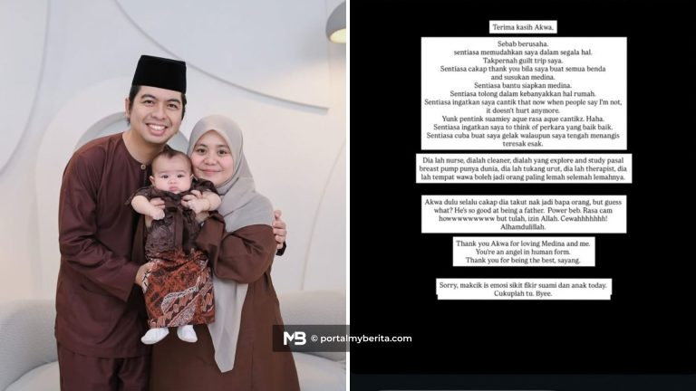Kata-kata suami jadi ‘perisai’ Najwa Latif hadapi pandangan orang