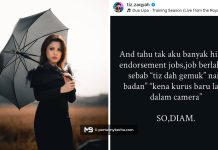 ”Kena kurus baru lawa dalam kamera”, Tiz Zaqyah pernah hilang tawaran kerja sebab ‘berisi’ ''Kena kurus baru lawa dalam kamera'', Tiz Zaqyah pernah hilang tawaran kerja sebab 'berisi'