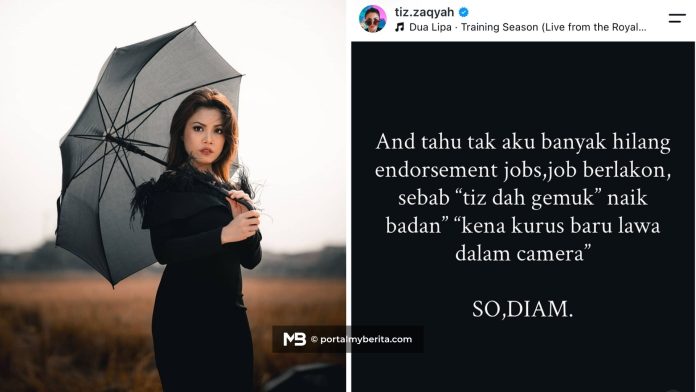 ''Kena kurus baru lawa dalam kamera'', Tiz Zaqyah pernah hilang tawaran kerja sebab 'berisi'