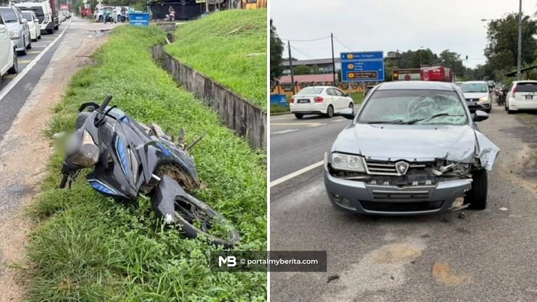 Perjalanan ke sekolah berakhir tragedi, murid tahun dua maut depan sekolah
