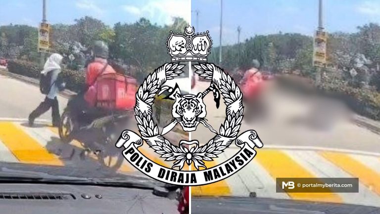 ‘Rider’ penghantar makanan ditahan selepas langgar pelajar depan sekolah