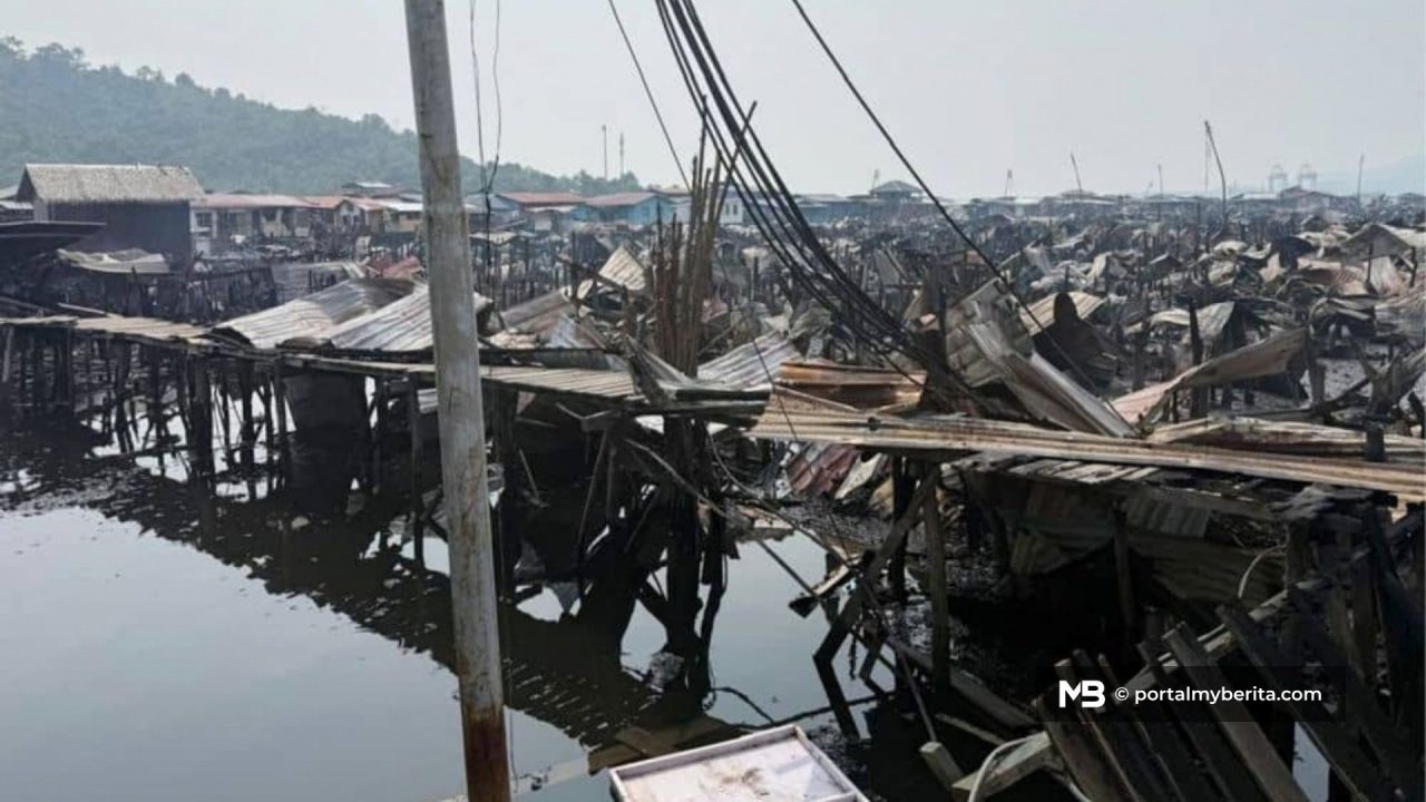RM27, 000 bantu 9 pelajar IPT terjejas kebakaran Kampung Numbak