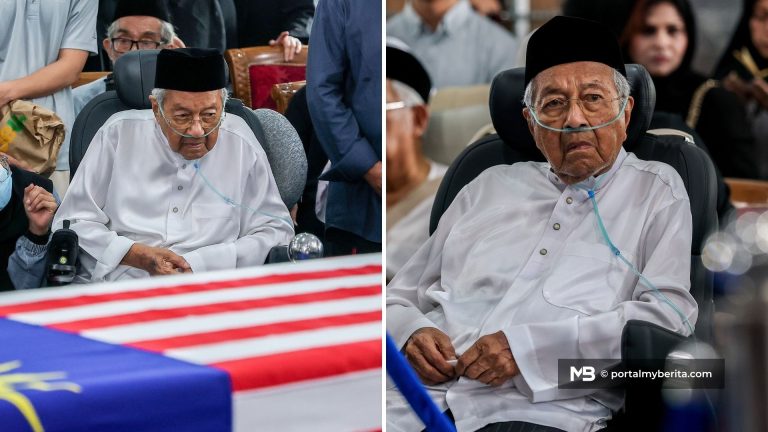 “Saya tak sangka dia pergi hari ini”, luah Tun M kepada Sultan Pahang