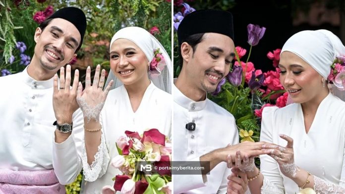 “Saya terdetik untuk tanya dia mahu kahwin”, 10 bulan kenal Syazani Zikry kini sah bergelar suami
