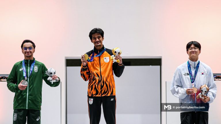 Taj Izrin pecut emas bersejarah, hadiah kedua buat Malaysia