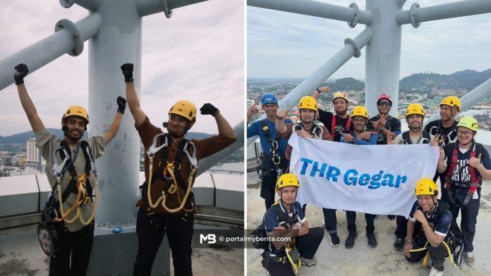 Tak cukup dalam konti, Issey & Fizie alih siaran ke puncak Menara Kuantan 188