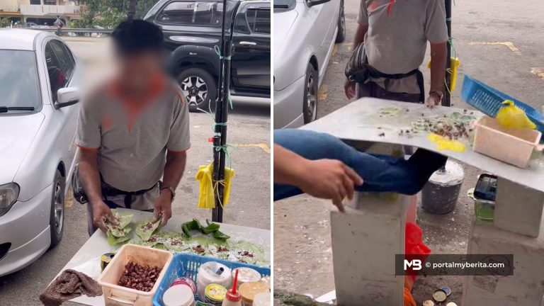 “Tegas tak bermaksud kasar”, tindakan tendang meja peniaga warga asing cetus kecaman