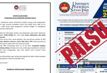 UPSI nafi iklan jawatan kosong 2026, beri amaran tindakan undang-undang UPSI nafi iklan jawatan kosong 2026, beri amaran tindakan undang-undang