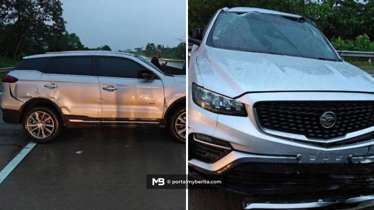 Ahli Parlimen Rantau Panjang cedera, SUV terbabas langgar penghadang jalan