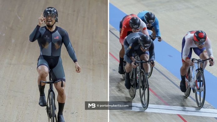 'The Pocket Rocketman' sambar emas keirin
