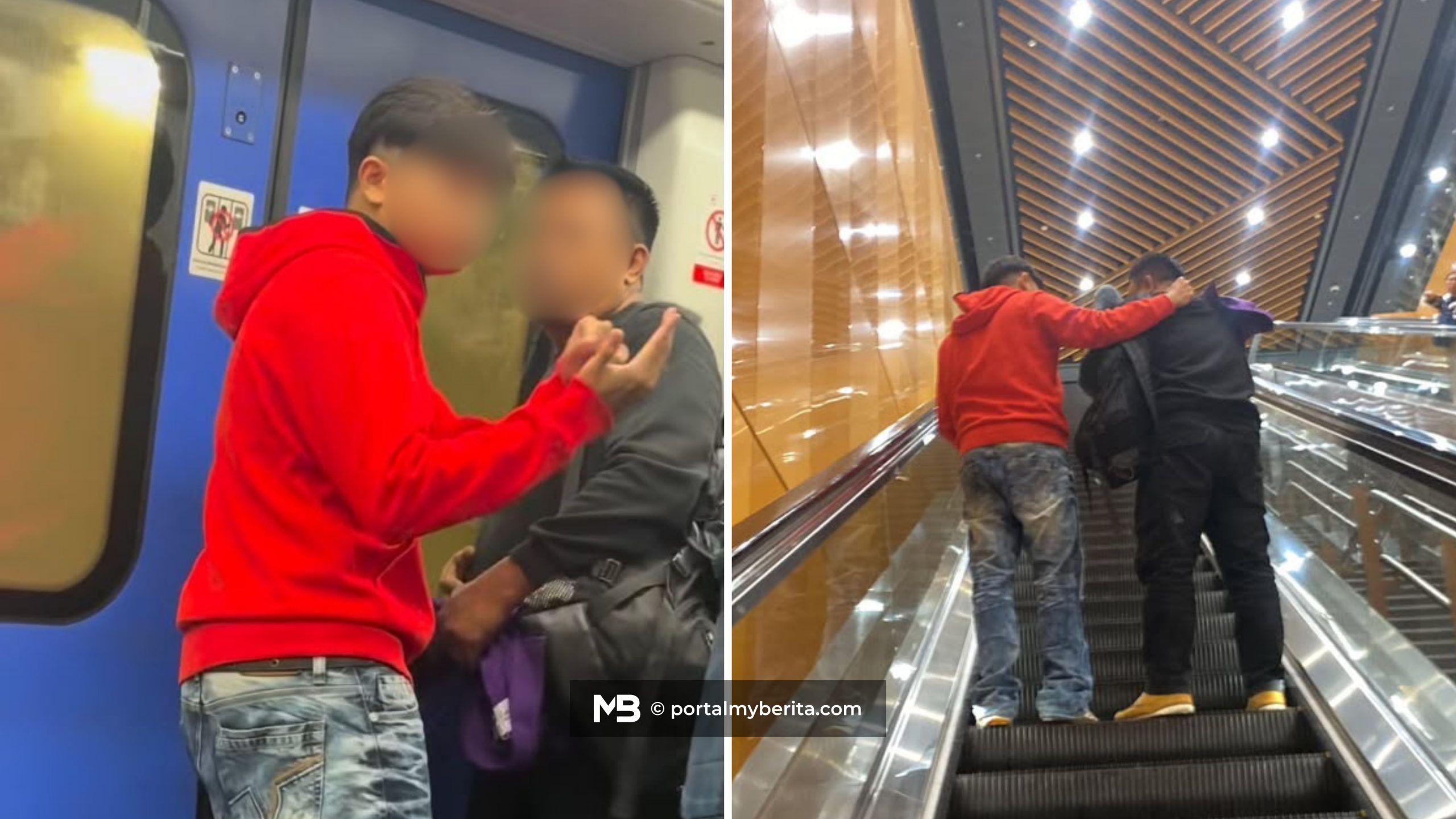 Lelaki berbaju merah dipuji, halang individu didakwa rakam wanita dalam MRT