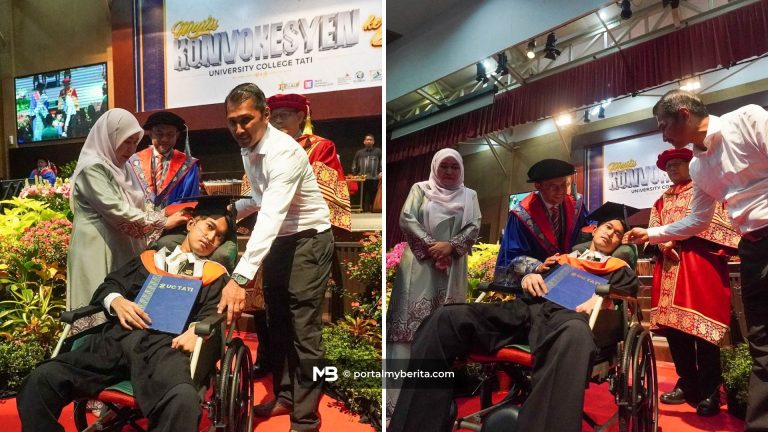 Hidap kanser otak tahap empat, Afiq gagahkan diri terima ijazah di pentas konvokesyen