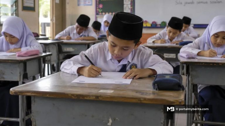 Peperiksaan sekolah agama Johor diteruskan, calon wajib pakai pelitup muka
